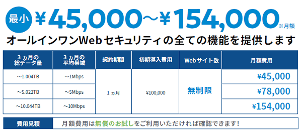 価格・料金プラン