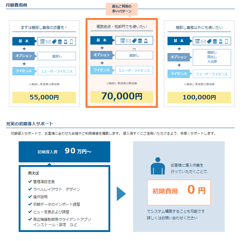 価格・料金プラン