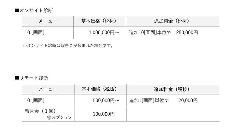 価格・料金プラン